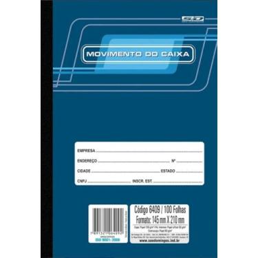 Imagem de Livro Movimento do Caixa Pequeno 100 Folhas 145x210 - São Domingos