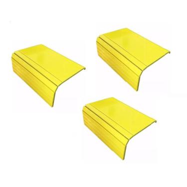 Imagem de Kit 03 un Esteiras Suporte Reta Flexivel P/ Braço Sofá Amarela - MA SO