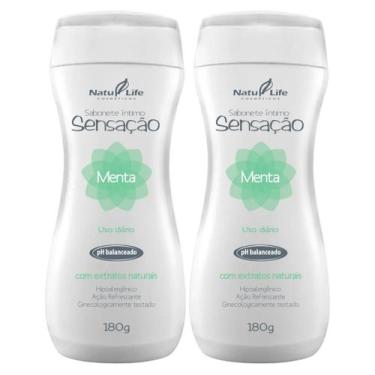 Imagem de Kit 2 Sabonete Íntimo Sensação Menta - Natu Life