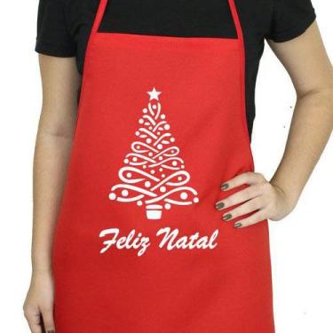 Imagem de Avental Natal Na Churrasqueira Presente Papai Noel - D Lima produtos, 