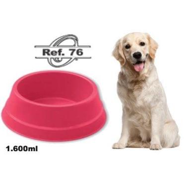 Imagem de Comedouro Bebedouro  Plástico Para Cachorro Colorido Pet  - ORNAMENTAL