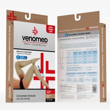 Imagem de Meias Compressão 20 A 30Mmhg Aberta 7/8 Venomed Tromb2100 - Kelogel