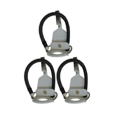 Imagem de Kit 3 Suporte Utilizado Cassete Ciclone Alumínio Análise Poeiras Totai