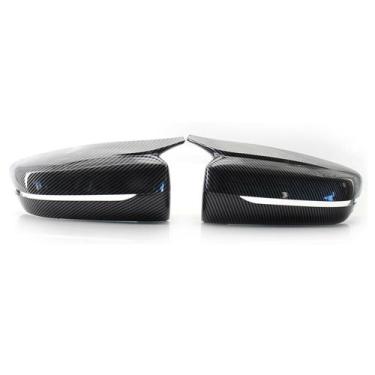 Imagem de Capa Retrovisor BMW 320 330 340 Serie 3 M3 M4 Efeito Carbono - Veon