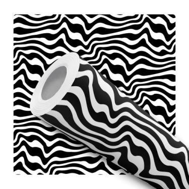 Imagem de Papel De Parede Vinílico Fita Cassete Moderno Quarto Teen             