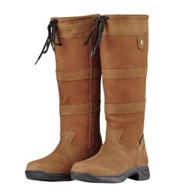 Imagem de Botas femininas River III Dublin, Bronzeado, 6.5 Wide
