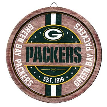 Imagem de Placa de madeira Green Bay Packers NFL