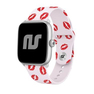 Imagem de Pulseira compatível com Huami Amazfit GTS - GTS 2 - Nandos-Store (Beijo tipo apple)