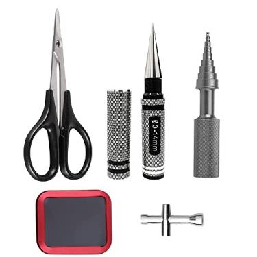 Imagem de Kits de ferramentas de carro RC 5 em 1 – Removedor de rolamento de esferas, bandeja de parafuso de tesoura, chaves transversais para modelos de controle remoto, helicóptero, barco, carros