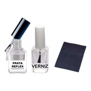 Imagem de Tinta De Retoque Tira Risco Carro Volkswagen - Prata Reflex - Jhow Ade