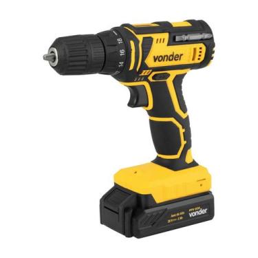 Imagem de Parafusadeira furadeira bateria 20v pfv020 bivolt vonder
