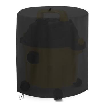 Imagem de MUTUSHI Capa Protetora Para Aspirador De Pó, Limpadores A Seco E Úmido, 12-16 Galões, 24" Dx, 26,5" A, Preta