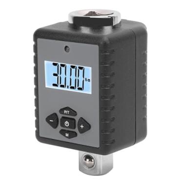Imagem de 1/2in Torque Digital Adapter 1/2 Digital Torque Wrench Converter 1/2-Inch Torque Adaptador Eletrônico 2-200 N.m/1.5-147.6 Lb.ft Com Buzzer LED Alerta Função de Memória para