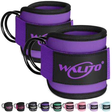 Imagem de WALITO Faixas De Tornozelo Para Academia Exercícios - Faixa Glúteos, Acessórios Aparelhos Cabo, Extensões Pernas Femininas, Abdutores Quadril E Equipamentos Da Parte Inferior Do Corpo