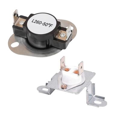 Imagem de Seentech Kit de fusível térmico e termostato para secadora DC96-00887A e DC47-00018A - Substitui DC96-00887C PS4276292 PS4205217. Confortável para secadoras Whirlpool e Samsung