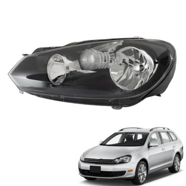 Imagem de Thomletha Substituição para projetor de farol Golf/Jetta Sportwagen (MK6) 2010-2014 5K0941005C lado esquerdo LH