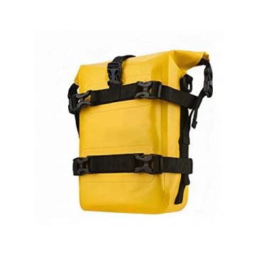 Imagem de Chusui Bolsa lateral para motocicleta Bolsa lateral completa à prova d'água 8L Bolsa para motocicleta Pode ser como bolsa de ombro ou bolsa tipo estilingue CL
