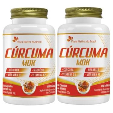 Imagem de KIT 2X Curcuma MDK 60 Cápsulas - Flora Nativa