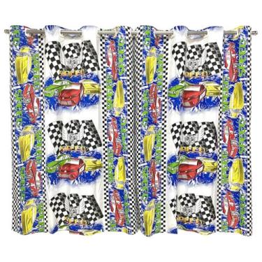 Imagem de Cortina Infantil Decorativa Para Quarto Personagens Animados 2,70x1,70