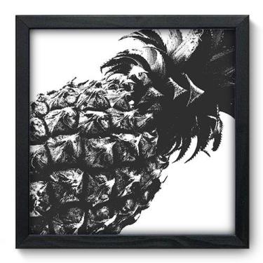 Imagem de Quadro Decorativo - Abacaxi - 33cm x 33cm - 007qncbp - Allodi
