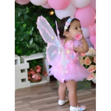 Imagem de Asa Jardim encantado - Asa borboleta infantil - @ateliebabyprincess, R