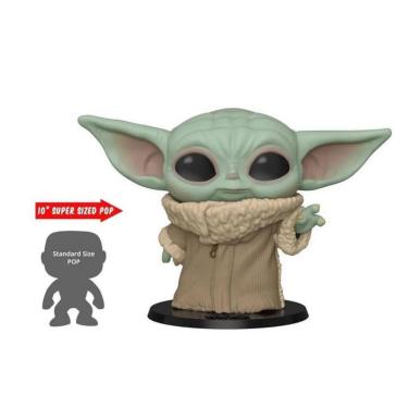 Imagem de Funko Pop Star Wars The Mandalorian 369 Baby Yoda The Child 26cm