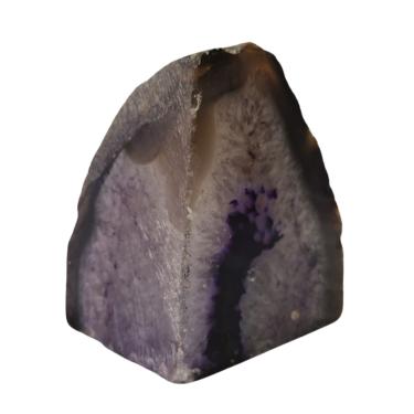Imagem de Pedra Natural Geodo Ágata Roxa 500 a 600 gramas Decoração