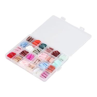 Imagem de XUXHOU Conjunto de Unhas Postiças de Caixão Brilhante, 576 Peças, Unhas Postiças de Bailarina Respiráveis ​​e Leves, ótimo para Datas e Ocasiões Especiais, Inclui Caixa de Armazenamento