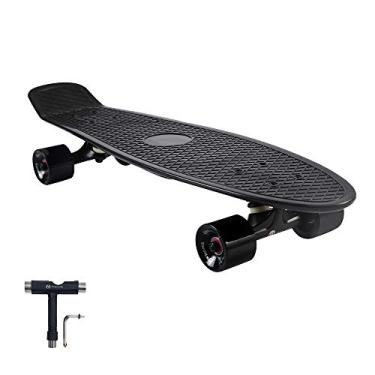Imagem de Skate WHOME completo para adultos e iniciantes – skate Cruiser de 68,58 cm completo para passeios de bicicleta com a ferramenta incluída, 1, 27''