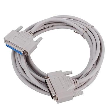 Imagem de DB9 Cabo de Extensão Paralela Machos a Fêmea, 5m/16,4 Pés, Material de PVC, 25 Pinos de Alta Velocidade RS232 DB9 Cabo de Extensão Com Boa Resistência à Tração, Resistente para