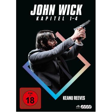 Imagem de John Wick - Kapitel 1-4 [4 DVDs]