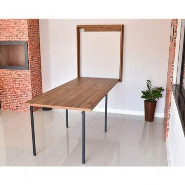Imagem de Mesa Dobrável Retrátil De Parede 215x89 Noronha