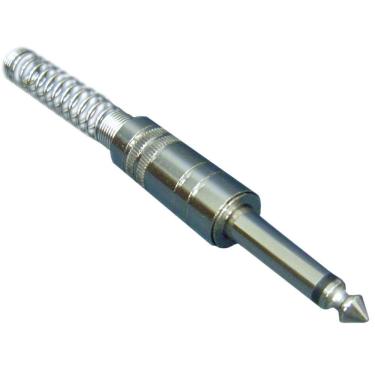 Imagem de Plug Especial P10 Mono Metal Com Mola Espacada Niquel