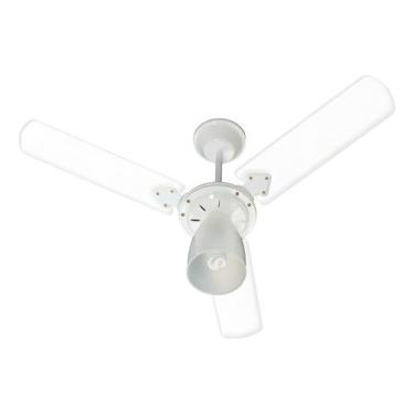 Imagem de Ventilador Tramontana Branco 3 Pás Transparentes - Tron, 110V