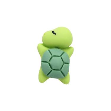 Imagem de Car Ornaments Mini Turtle Interior Ornaments Rabbit Bear Center Console Bike Decor Car Decoration(Turtle)