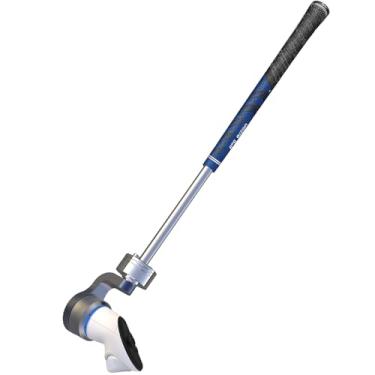 Imagem de Y14S 20.5" Golf Club Attachment for Meta Quest 3/3S, Aluminum One-Piece Build Adjustable Weighted VR Golf Club Handle Accessories for Golf+ with Real Grip, 90 Degree Keep Tracking (Weighted - Blue)