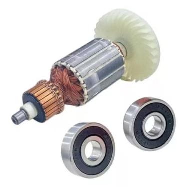 Imagem de Induzido + Rolam P/ Serra Circular Makita Mt580/mss700 220v - Bolte