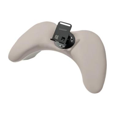 Imagem de ChuYiElegance Apoio de Mão Ergonômico em Formato de U, Almofada para Mãos E Unhas, Feita de Couro PU, para Manicure E Ferramentas de Manicure, Castanho claro