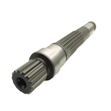 Imagem de Aoleaby Eixo de transmissão, peças sobressalentes de bomba, para reparo de bomba de pistão hidráulico A4VG56 (T14-T21-L254,8MM)