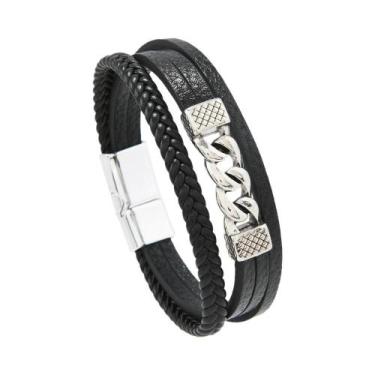 Imagem de Pulseiras de joias de rock hip-hop pulseiras moda guitarra pulseira de