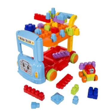 Imagem de Brinquedo Infantil de Montar e Desmontar 33 Peças Brincks Truck Maral
