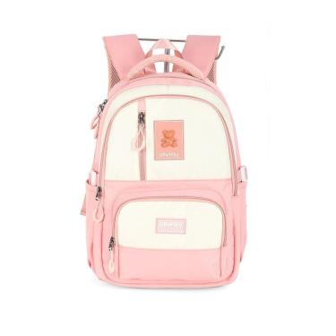 Imagem de Mochila De Costas Escolar Premium Smile Salmão - Up4You