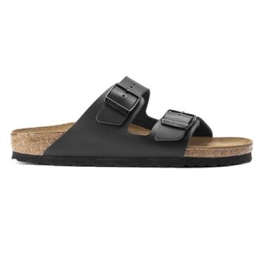 Imagem de Birkenstock Unissex, Arizona Soft Footbed Sandal - Largura estreita, Preto 051193, 7-7.5 Narrow Women/5-5.5 Narrow Men