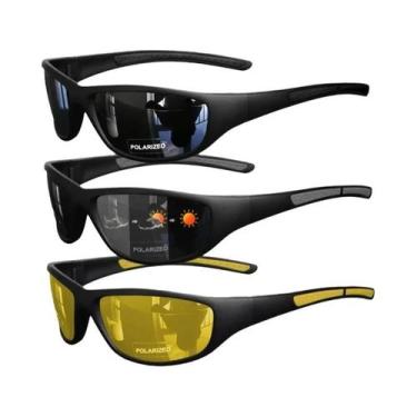 Imagem de Óculos De Sol Esportivos Polarizados Unissex Inquebráveis Com Visão No