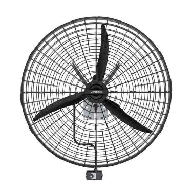 Imagem de Ventilador De Parede 1,00 Metro Grade De Plástico 1/2 CV Preto VP1M2 220V Ventisol