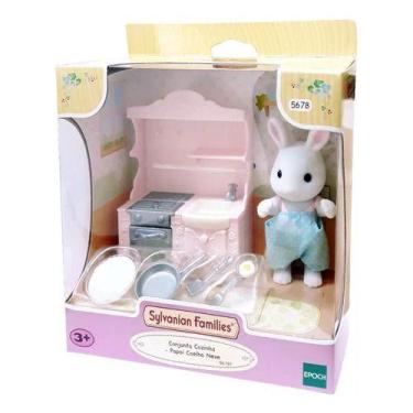 Imagem de Coleção Sylvanian Families Conj Cozinha Papai Coelho Neve - Epoch