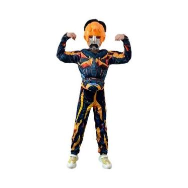 Imagem de Fantasia De Robô Transformer Super-Herói Para Crianças, Macacão De Hal