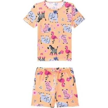 Imagem de Pijama Infantil Menina Brilha Escuro Malwee Kids Ref. 131966-Feminino