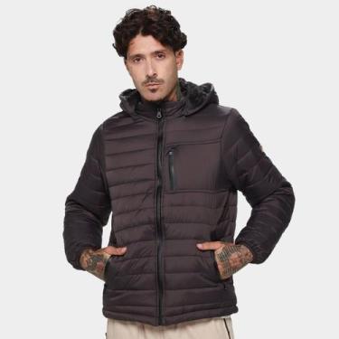 Imagem de Jaqueta Red Nose Peluciada Masculina, Cinza, GG