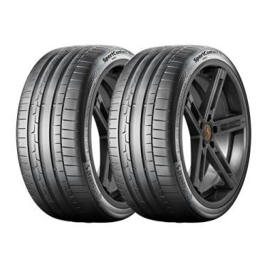 Imagem de Kit 2 Pneus Continental Aro 19 255/35R19 ContiSportContact 6 96Y XL FR